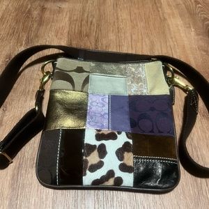 Coach patchwork crossbody bag